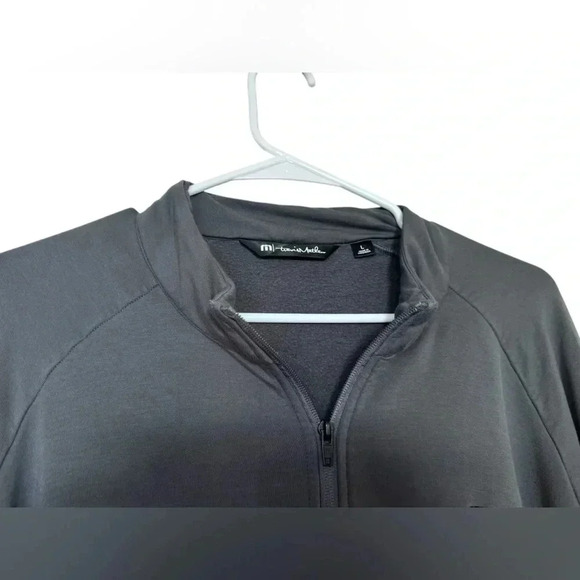 Travis Mathew Men's Networking Mood Indigo Quarter Zip Size L - Picture 7 of 14
